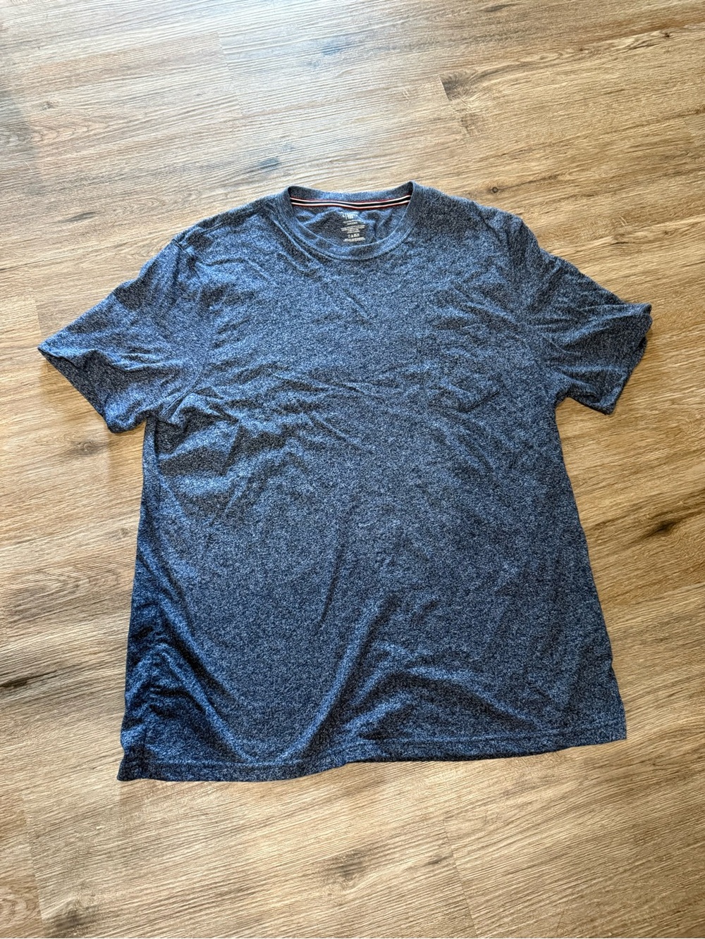 Men's Short-Sleeve Crewneck Tee — Navy Heather